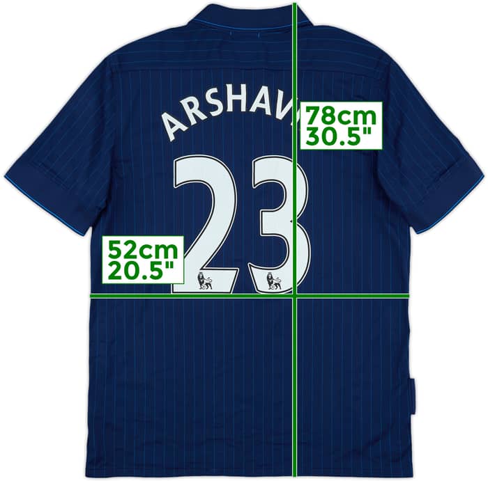 2009-10 Arsenal Away Shirt Arshavin #23 - 8/10 - (L)