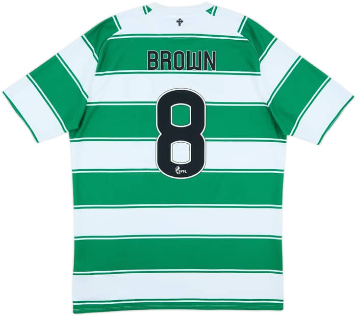 2015-16 Celtic Home Shirt Brown #8 - 7/10 - (L)