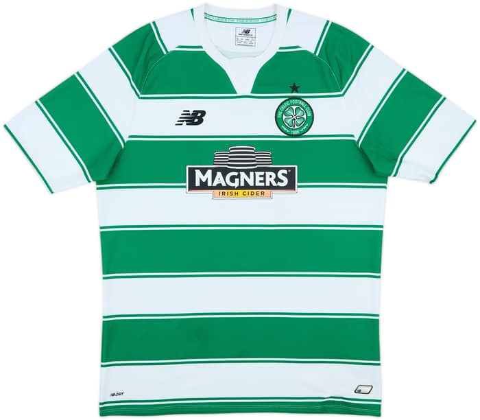 2015-16 Celtic Home Shirt Brown #8 - 7/10 - (L)