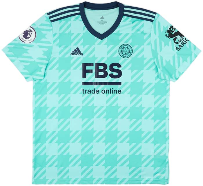 2021-22 Leicester City Away Shirt Vardy #9 - 10/10 - (XL)