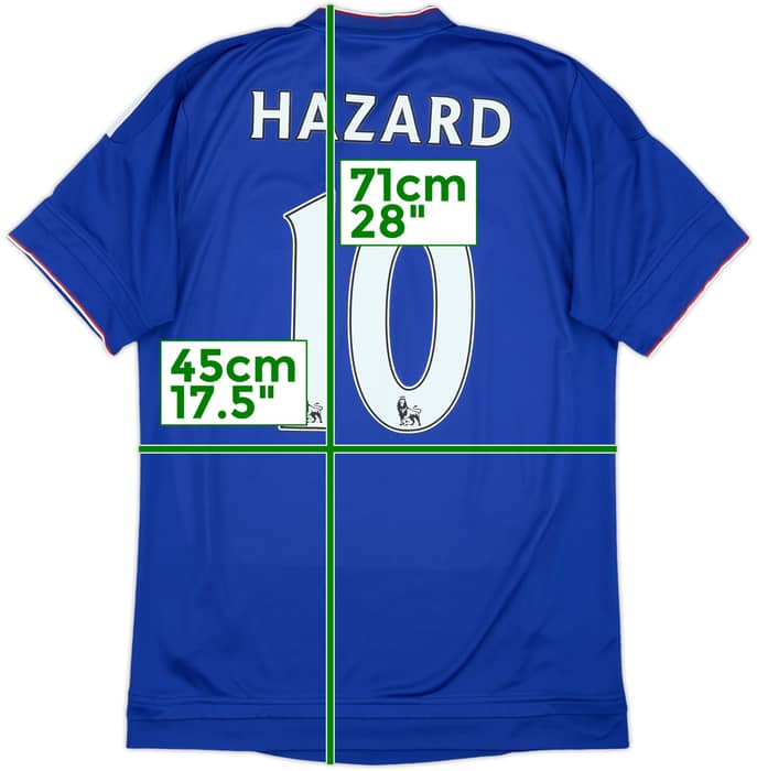 2015-16 Chelsea Home Shirt Hazard #10 - 6/10 - (M)