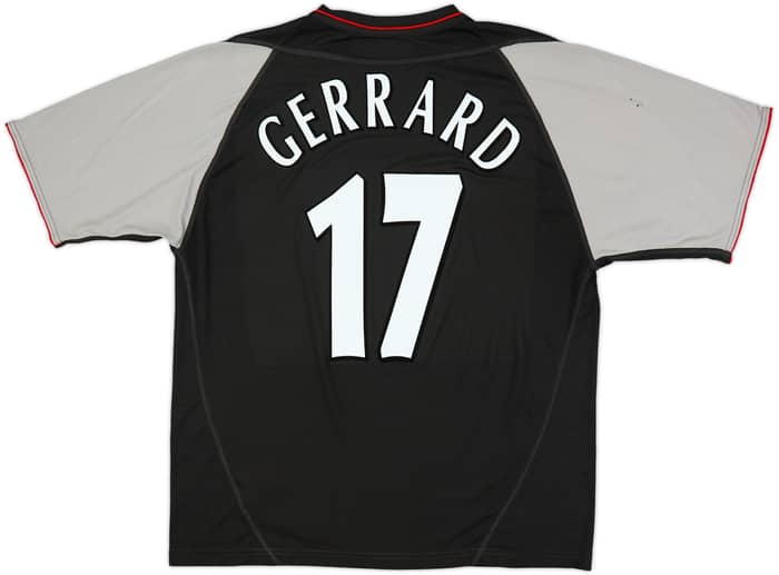 2002-04 Liverpool Away Shirt Gerrard #17 - 7/10 - (L)