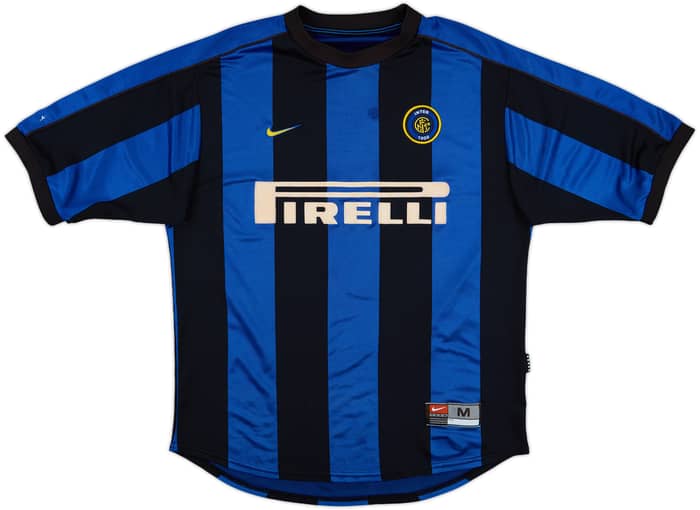1999-00 Inter Milan Home Shirt Ronaldo #9 - 5/10 - (M)