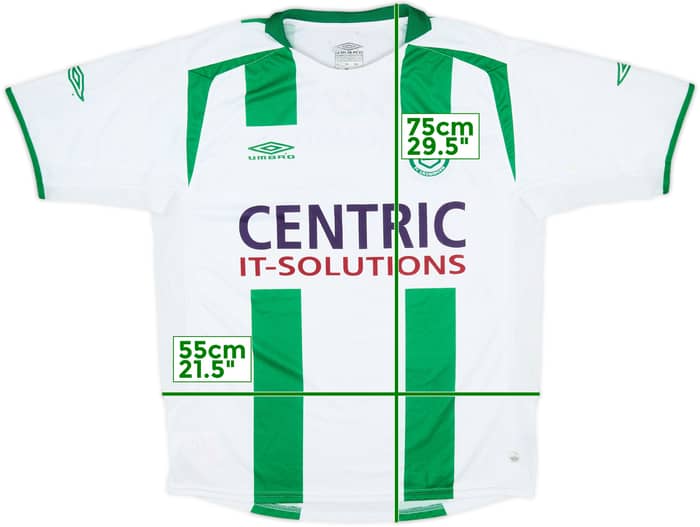 2005-06 FC Groningen Home Shirt - 6/10 - (L)