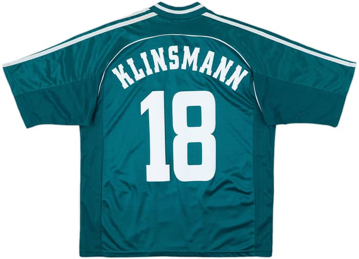 1998-00 Germany Away Shirt Klinsmann #18 - 9/10 - (M)