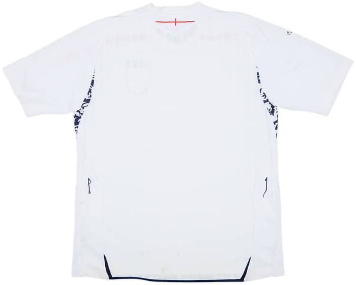 2007-09 England Home Shirt - 4/10 - (XL)