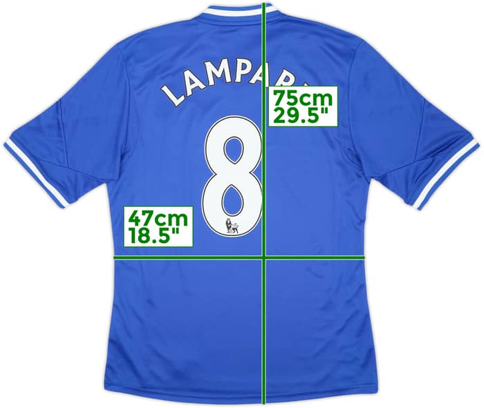 2013-14 Chelsea Home Shirt Lampard #8 (M)