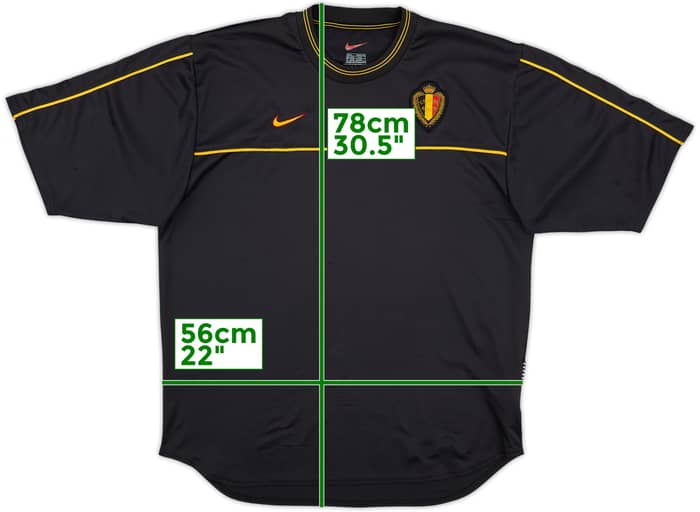 1999-00 Belgium Nike Training Shirt - 6/10 - (L)