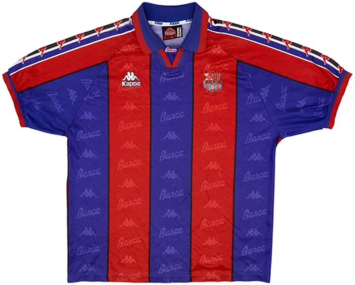 1995-97 Barcelona Home Shirt - 5/10 - (L)