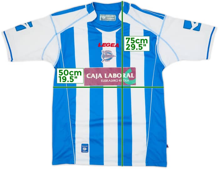 2009-10 Alaves Home Shirt #17 - 4/10 - (M)