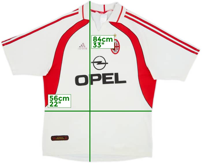 2000-02 AC Milan Away Shirt - 3/10 - (XXL)