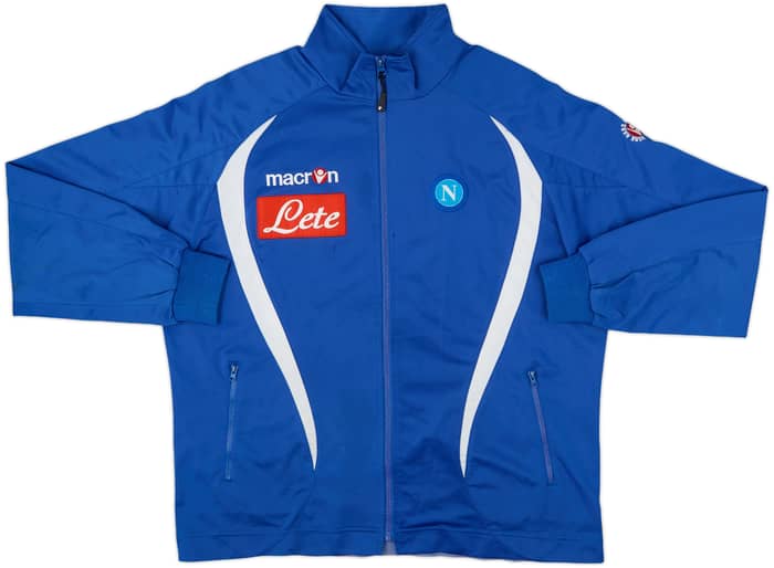 2009-10 Napoli Macron Track Jacket - 7/10 - (L)