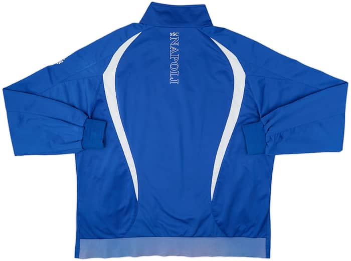 2009-10 Napoli Macron Track Jacket - 7/10 - (L)