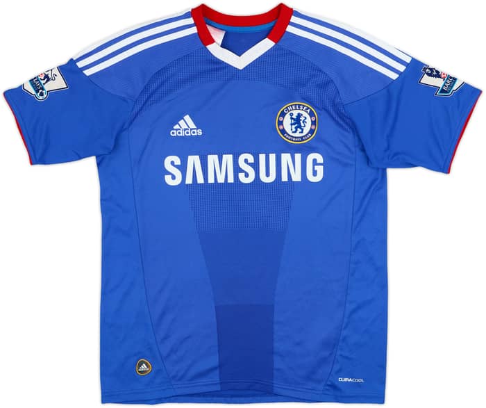 2010-11 Chelsea Home Shirt Drogba #11 - 8/10 - (XL.Boys)