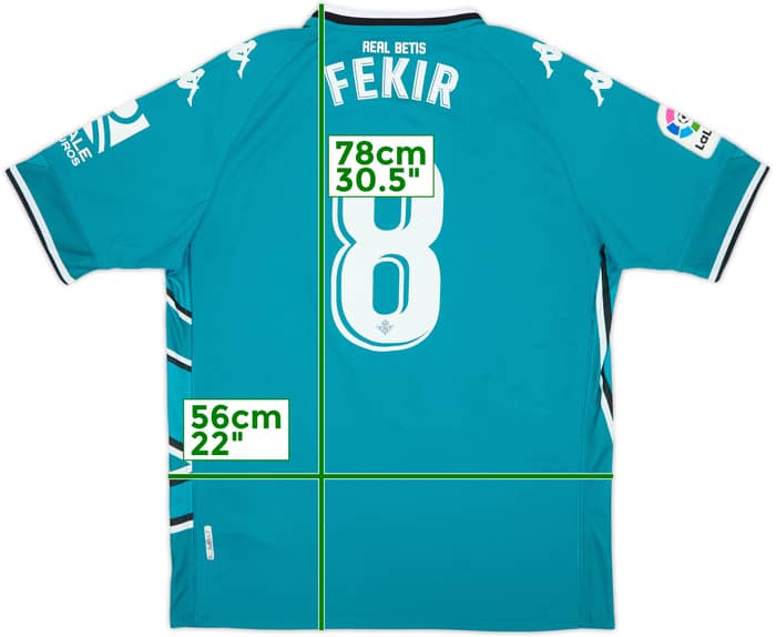 Camiseta de la cuarta equipación del Real Betis 2020-21 Fekir #8 (XXL)