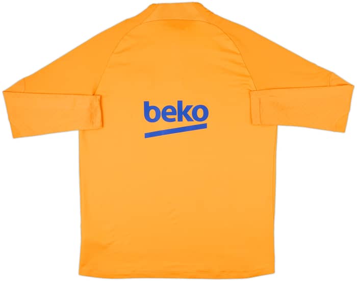 2022-23 Barcelona Nike 1/4 Zip Drill Top - 9/10 - (XL)