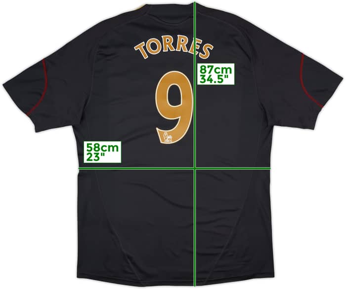 2009-10 Liverpool Away Shirt Torres #9 - 7/10 - (XXL)