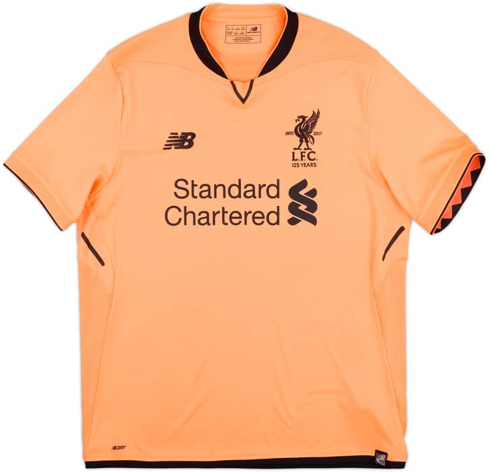 2017-18 Liverpool 125 Years Third Shirt Virgil #4 - 8/10 - (L)
