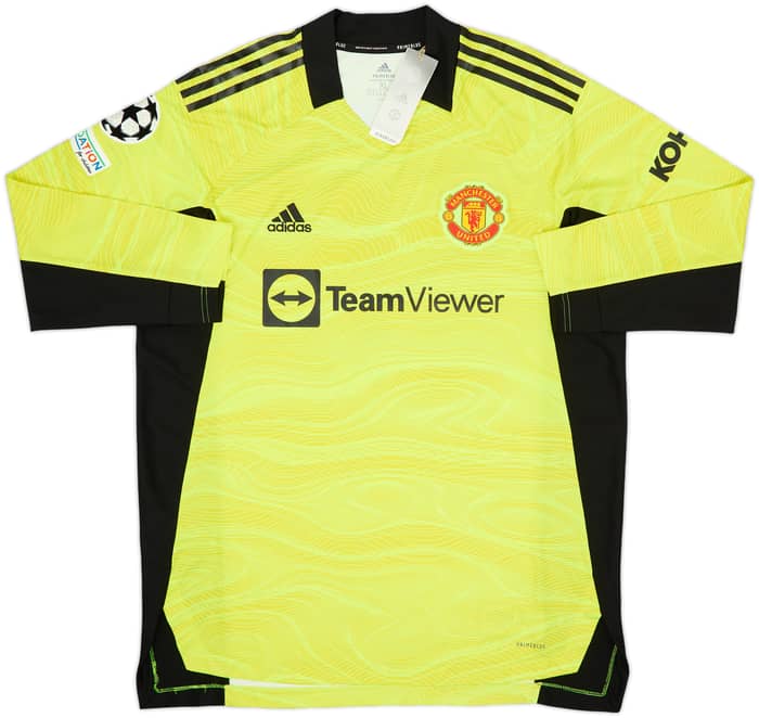 2021-22 Manchester United GK Shirt De Gea #1 (XL)