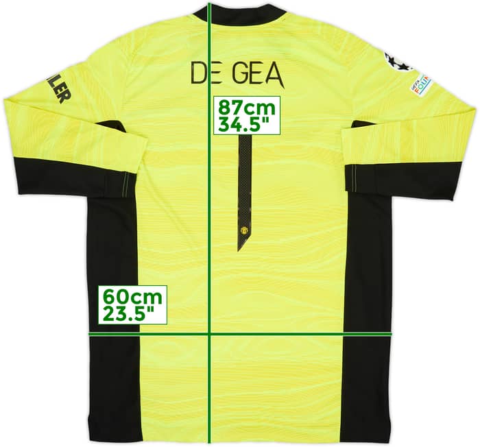 2021-22 Manchester United GK Shirt De Gea #1 (XL)
