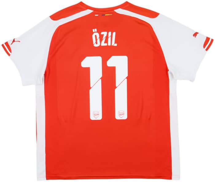 2014-15 Arsenal Home Shirt Ozil #11 - 8/10 - (XL)