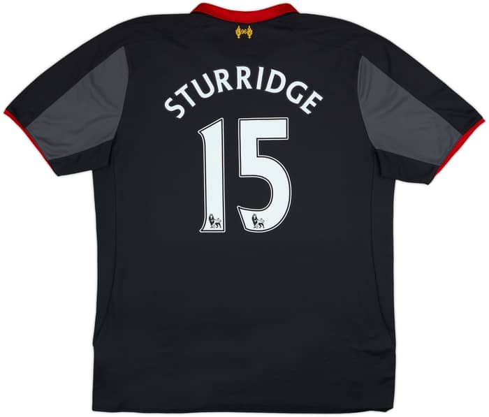 2014-15 Liverpool Third Shirt Sturridge #15 - 9/10 - (XL)