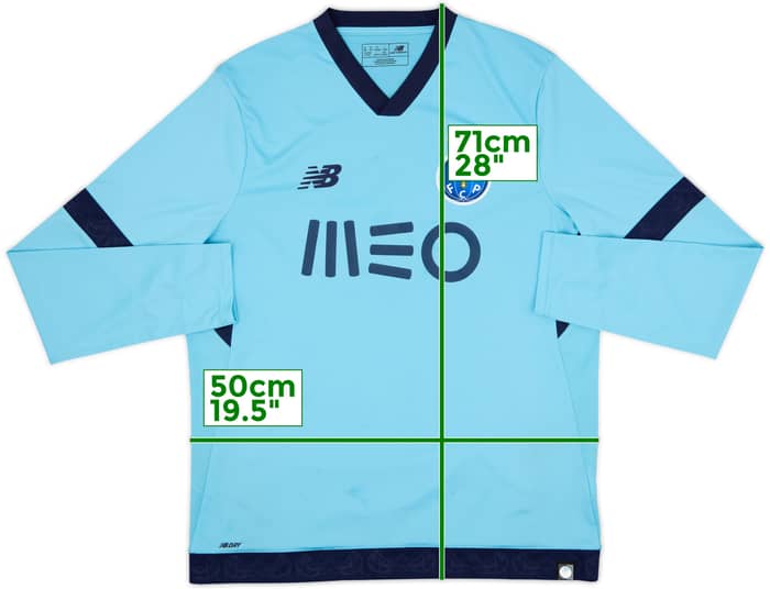 2017-18 Porto Third L/S Shirt - 8/10 - (M)
