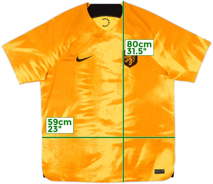 2022-23 Netherlands Home Shirt - 8/10 - (XL)