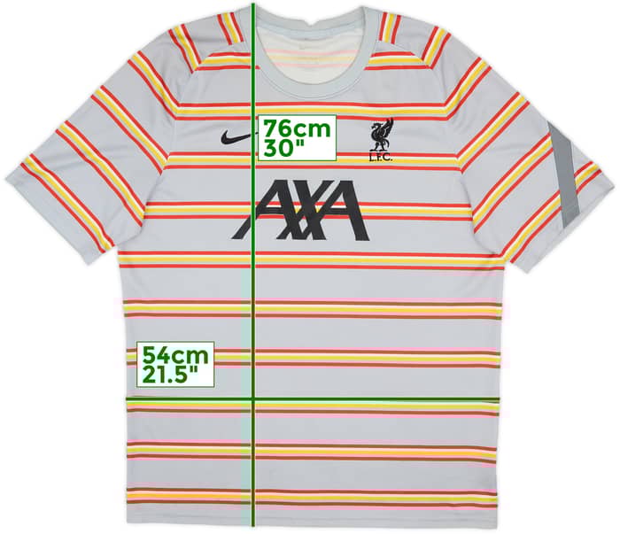 2021-22 Liverpool Nike Training Shirt - 6/10 - (XL)