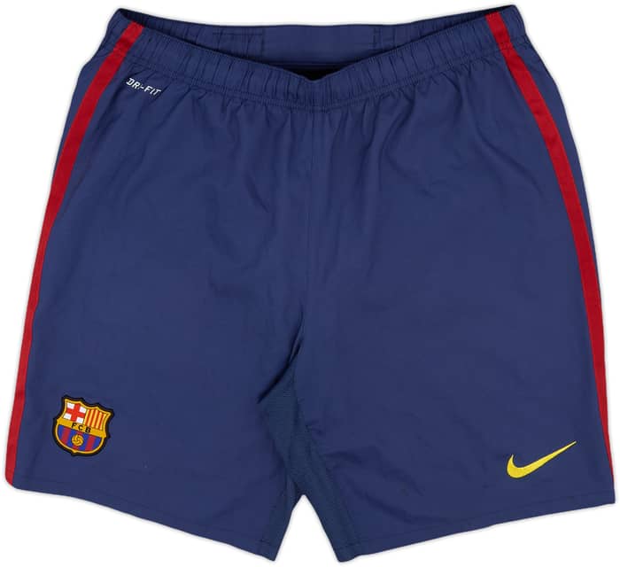 2012-13 Barcelona Home Shorts - 9/10 - (L)