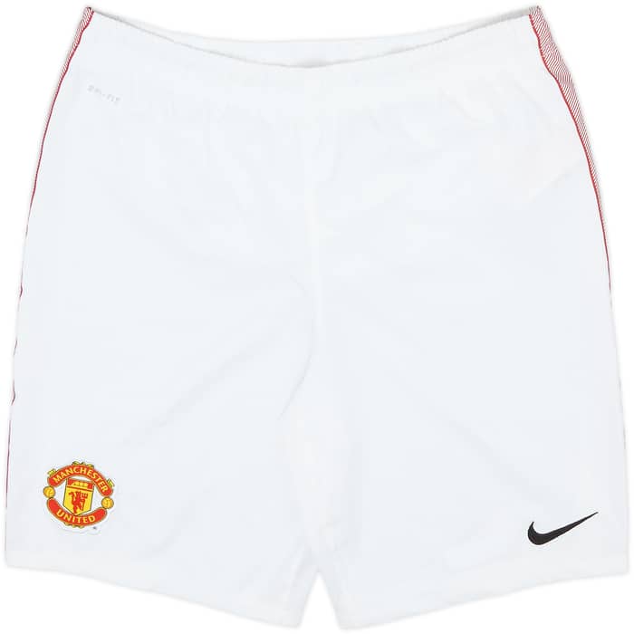 2012-13 Manchester United Home Shorts - 6/10 - (L.Boys)