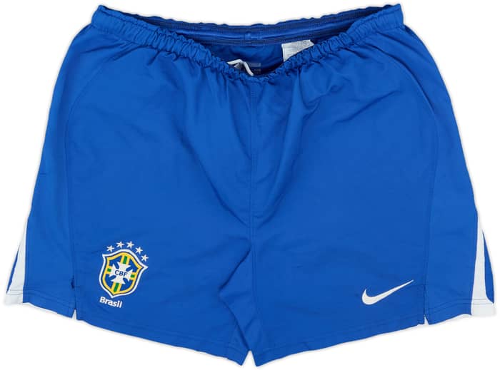 2008-10 Brazil Home Shorts - 9/10 - (S)