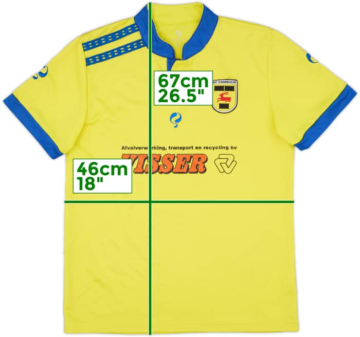 2015-16 Cambuur Home Shirt #7 - 8/10 - (S)