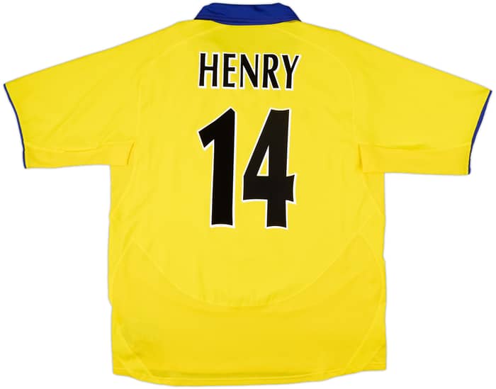 2003-05 Arsenal Away Shirt Henry #14 - 9/10 - (L)