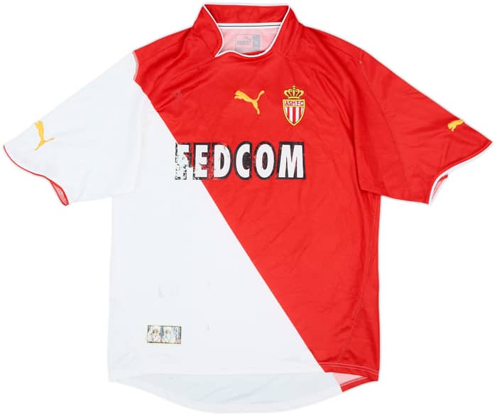 2003-04 Monaco Home Shirt - 4/10 - (XL)