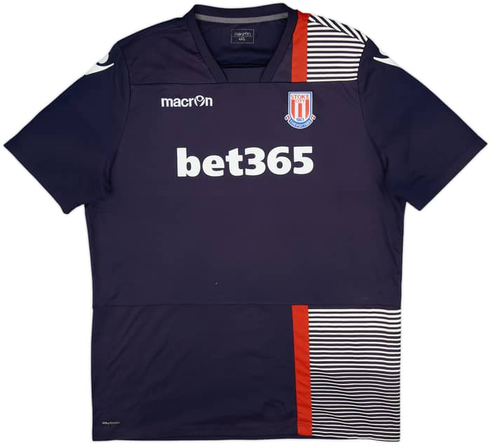 2017-18 Stoke City Macron Training Shirt - 7/10 - (4XL)
