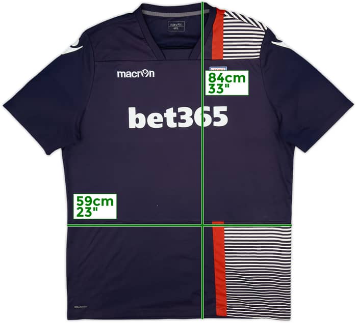 2017-18 Stoke City Macron Training Shirt - 7/10 - (4XL)