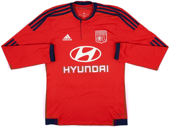 2015-16 Lyon Away L/S Shirt Gonalons #21 - 6/10 - (S)