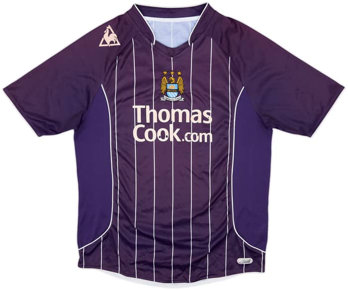 2007-08 Manchester City Away Shirt Petrov #15 - 4/10 - (M)