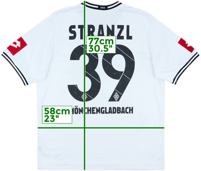 2010-11 Borussia Monchengladbach Home Shirt Stranzl #39 - 6/10 - (L)