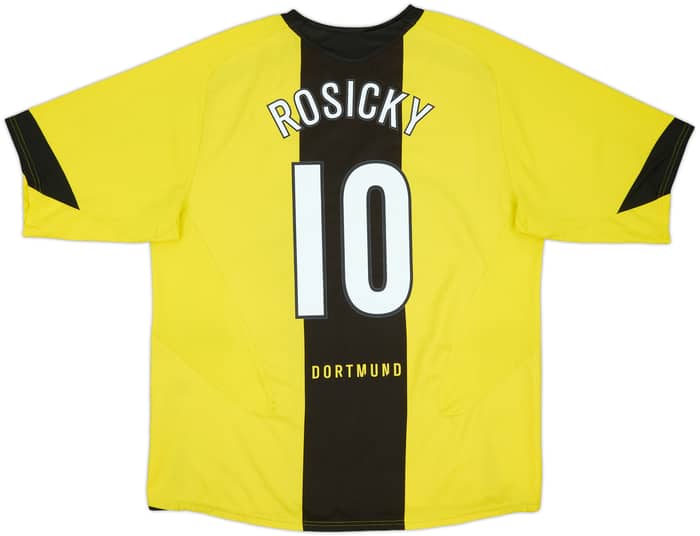 2005-06 Borussia Dortmund Home Shirt Rosicky #10 - 5/10 - (XL)