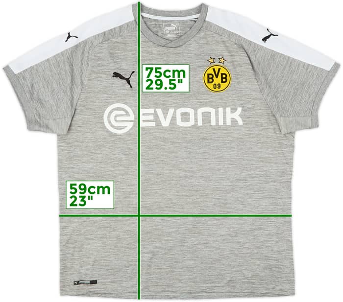 2017-18 Borussia Dortmund Third Shirt - 9/10 - (XL)