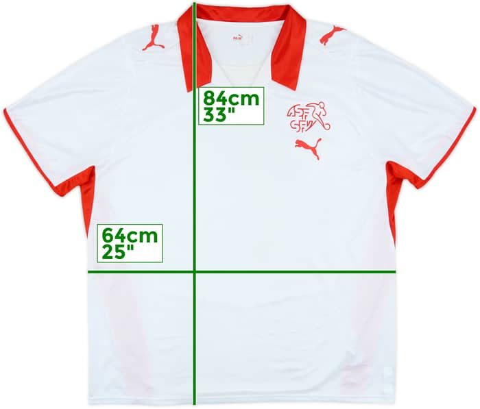 2008-10 Switzerland Away Shirt - 8/10 - (XXL)