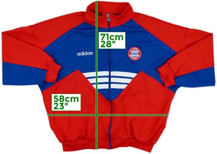 1993-95 Bayern Munich adidas Track Jacket - 8/10 - (XL)