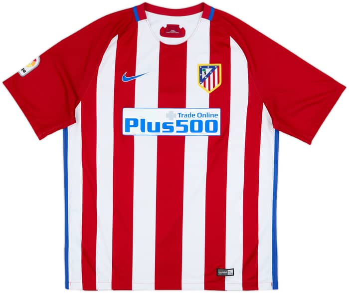 2016-17 Atletico Madrid Home Shirt Torres #9 - 8/10 - (XL)