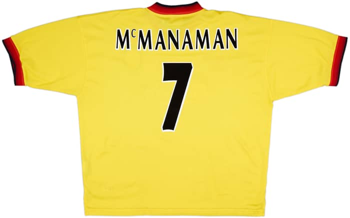 1997-99 Liverpool Away Shirt McManaman #7 - 8/10 - (XXL)