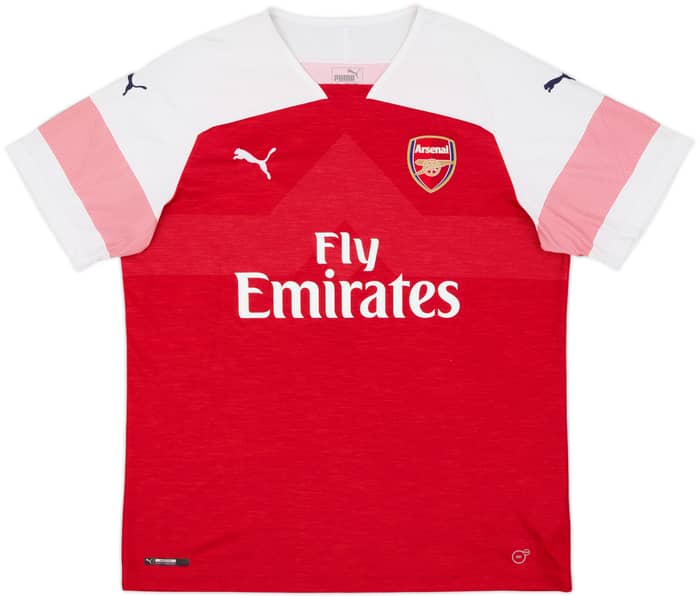 2018-19 Arsenal Home Shirt Saka #87 - 9/10 - (XL)
