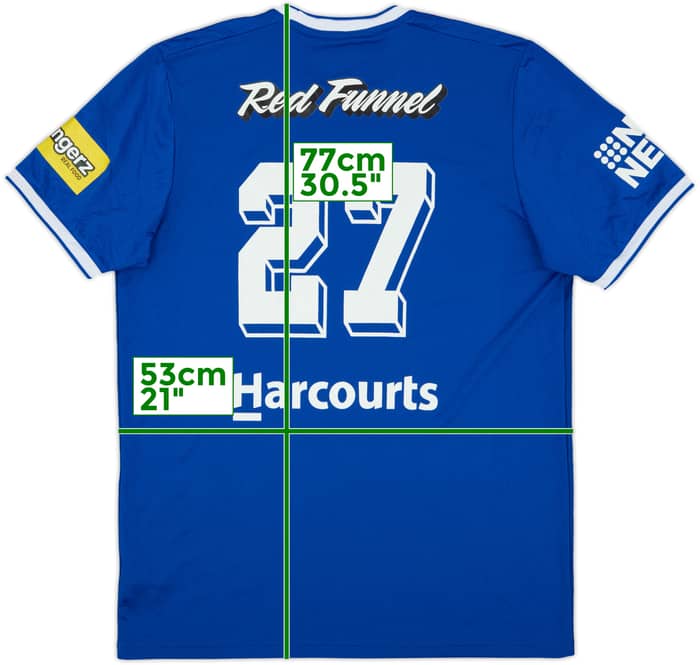 2021-22 Newcastle Olympic Home Shirt #27 - 7/10 - (L)