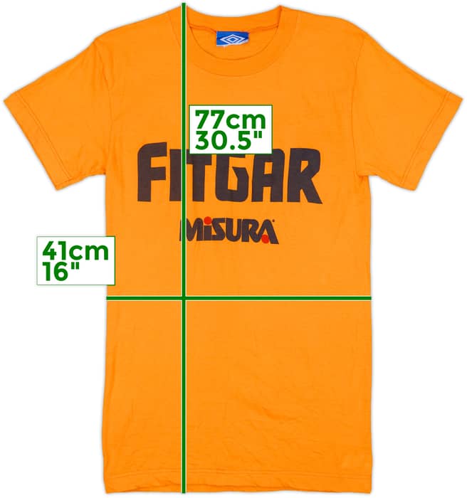 1991-92 Inter Milan Umbro Cotton Tee - 8/10 - (S)