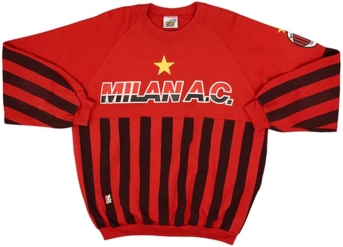 1990-91 AC Milan Le Felpe Dei Grandi Sweat Top - 7/10 - (L)